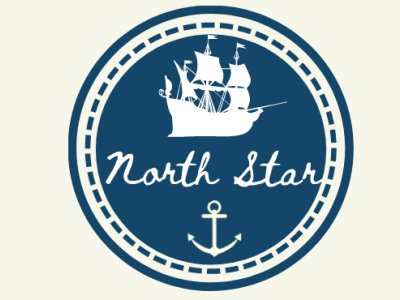 North Star app branding design graphic design logo