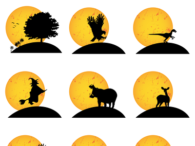 Silhouette vector images in svg format. Download it now! animals illustrations nature silhuoette svg