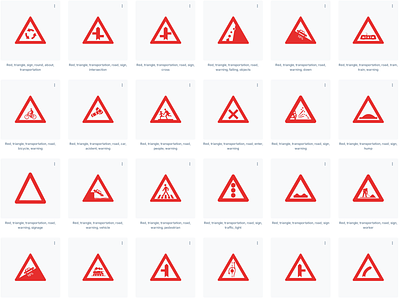 Road signs safety warnings transportation ready to download. graphic design road safety roadsign svg transportation signs vectors