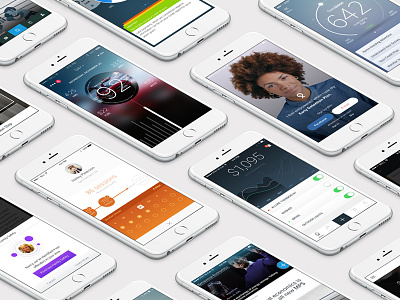 Progress app design ios iphone portfolio services team ui ux work