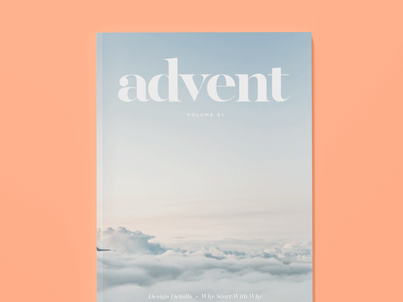 Advent Magazine advent branding design editorial layout magazine periodical print