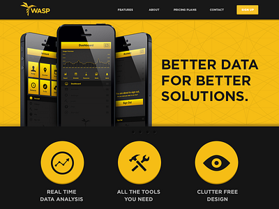 Wasp Landing Page