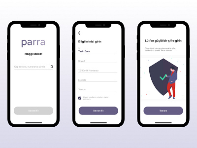 Parra Payment App UI Part-3 appdesign design mobileapp paymentapp ui ux