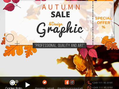 Fall - Sales design graphic design illustration