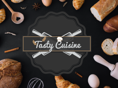 Logo For Tasty Cuisine