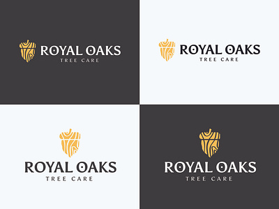 Tree Care Logos branding care design graphic design illustration logo tree tree care typography vector