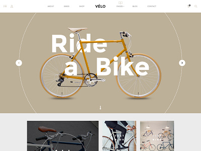 Velo - Bike Store Business Theme by Sunrise Theme for B-A GROUP on Dribbble
