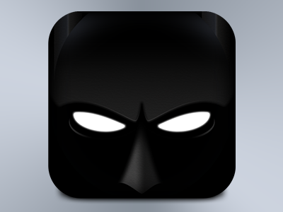 Dark Knight for iOS batman comic icon ios mask
