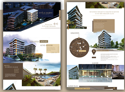 Real Estate Branding Web Design branding design effect graphic design photo photoshop real estate ui uix web web design