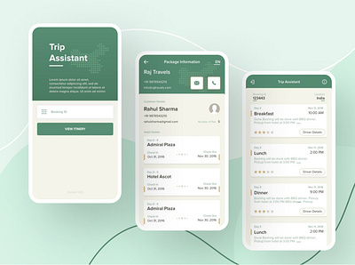 Trip Assistance adobe xd app design design figma mobile ui