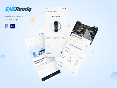 ENEReady app design branding mobile ui