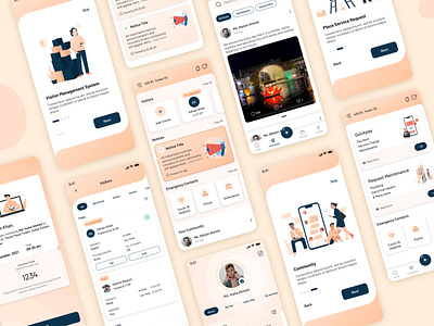 Livo adobe xd app design design figma mobile ui