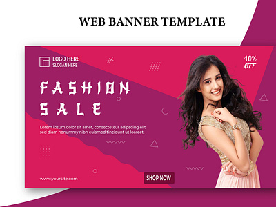 WEB Banner Template Design