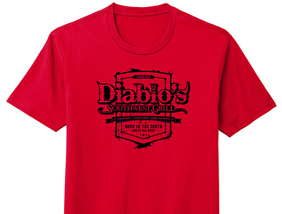 Diablo's Southwest Grill T-Shirt tshirt tshirtdesign wegiveashirt