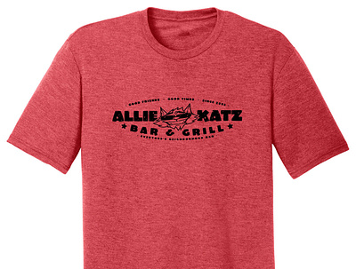 Allie Katz Bar & Grill t-shirt tshirt tshirtdesign wegiveashirt