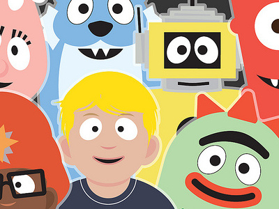 Yo Gabba Gabba designs, themes, templates and downloadable graphic