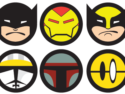 Rounded (Progress) dc comics icons marvel comics rounded scud starwars