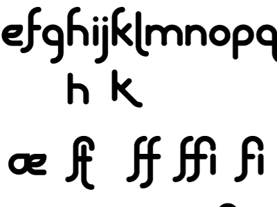 Type Progress font typography