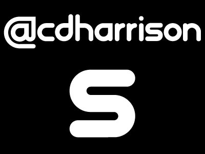 @cdharrison - Revised S black cdharrison font text typeface typography white