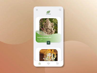 Eco Ganesh App adobexd app design dribbble experience figma illustration interface mobileapp photoshop ui uiux user