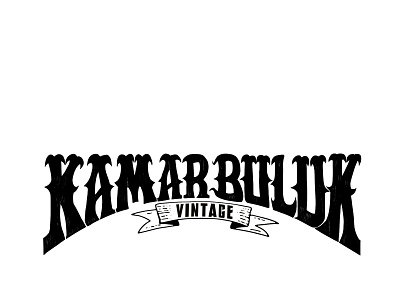 KAMAR BULUK VINTAGE LOGO branding design graphic design logo typography
