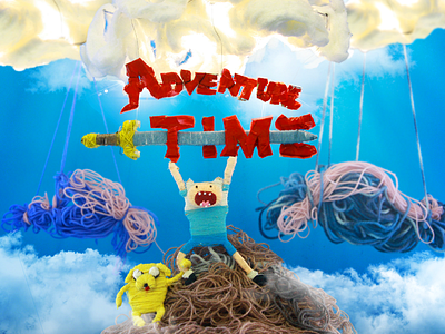 Adventure time 3D – handmade illustration 3d adventure time bhsad handmade po dpo