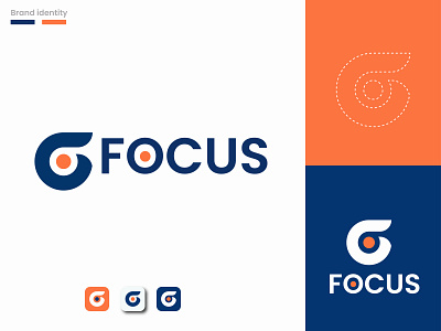 focus logo branding design focus logo graphic design illustration logo logo design typography ux vector