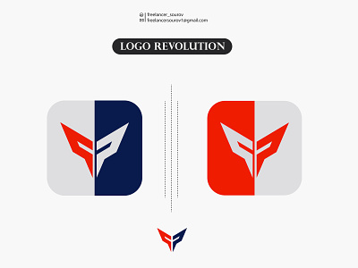 Logo Revolution branding design freelancer freelancer sourov graphic design illustration logo logo design logo designer sourov vector