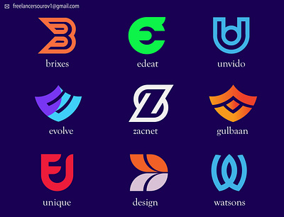 logo presentation branding design freelancer sourov graphic design illustration logo logo designer logo maker logo presentation sourov vector