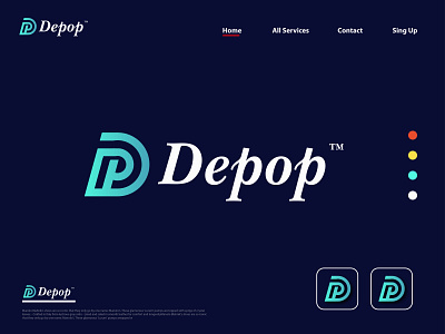 Dp logo design