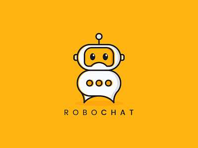 RoboChat Logo Design Sample