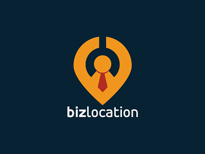 BizLocation branding design graphic design illustration logo minimal minimalist vector