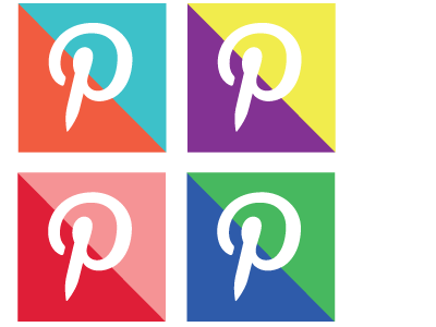 Free Colour Block Social Icons colour facebook free icons instagram linkedin pinterest social twitter webdesign