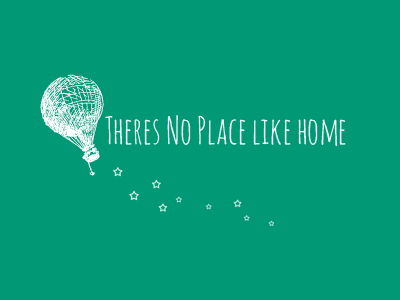 Theres No Place Like Home emerald feminine free home hotairballoon oz stars wallpaper wizard
