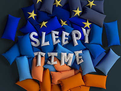 Sleepy Time 3D Type 3d 3dillustration 3ds max 3dtype cgi illustration lettering type typography vray