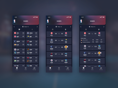 Redesign NBA App