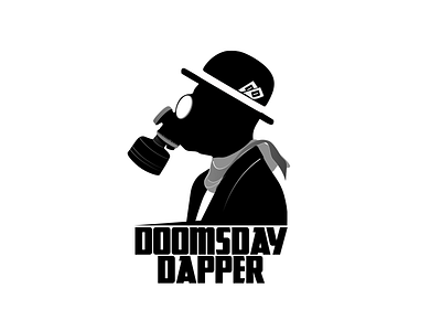 Doomsday Dapper design illustration logo