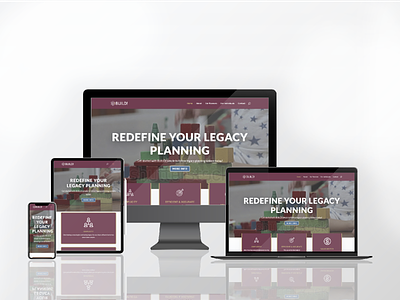 BUILD! Legacy Planning App Website branding design ui ux web design