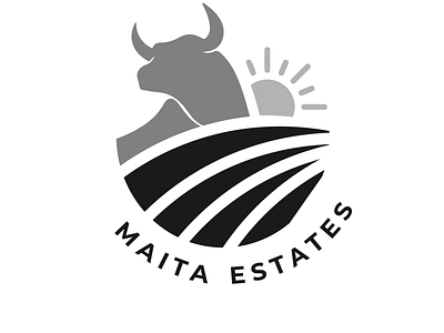 Maita estates africa branding cattle design diary east africa estate graphic design illustration kampala logo logo design uganda