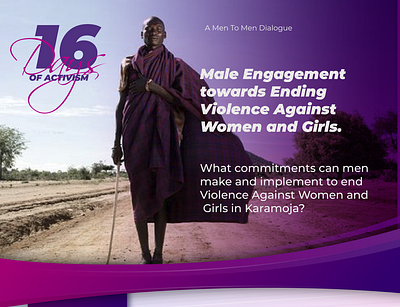 16 days of activism activism africa branding design east africa graphic design illustration kampala karamoja logo uganda vector violence against women