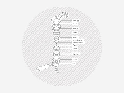 Our Experience illustration info graphic vector