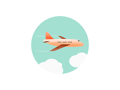 Airplane illustration airplane design graphic illust illustration logo sky vector
