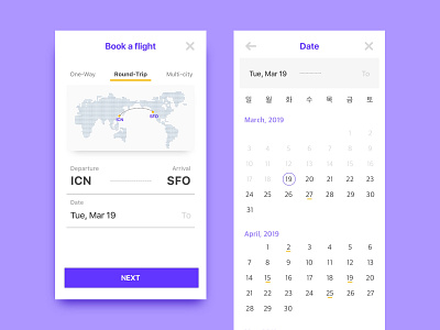 Book A Flight 01 book a flight design gui sketch ui uidesign