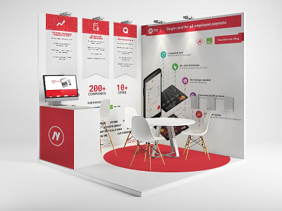 Event booth design for NiYO