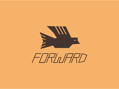 Forward design illustration lettering typography vector