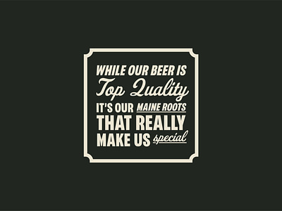 Black-Capped Beer Co sign branding design illustration lettering logo typography vector