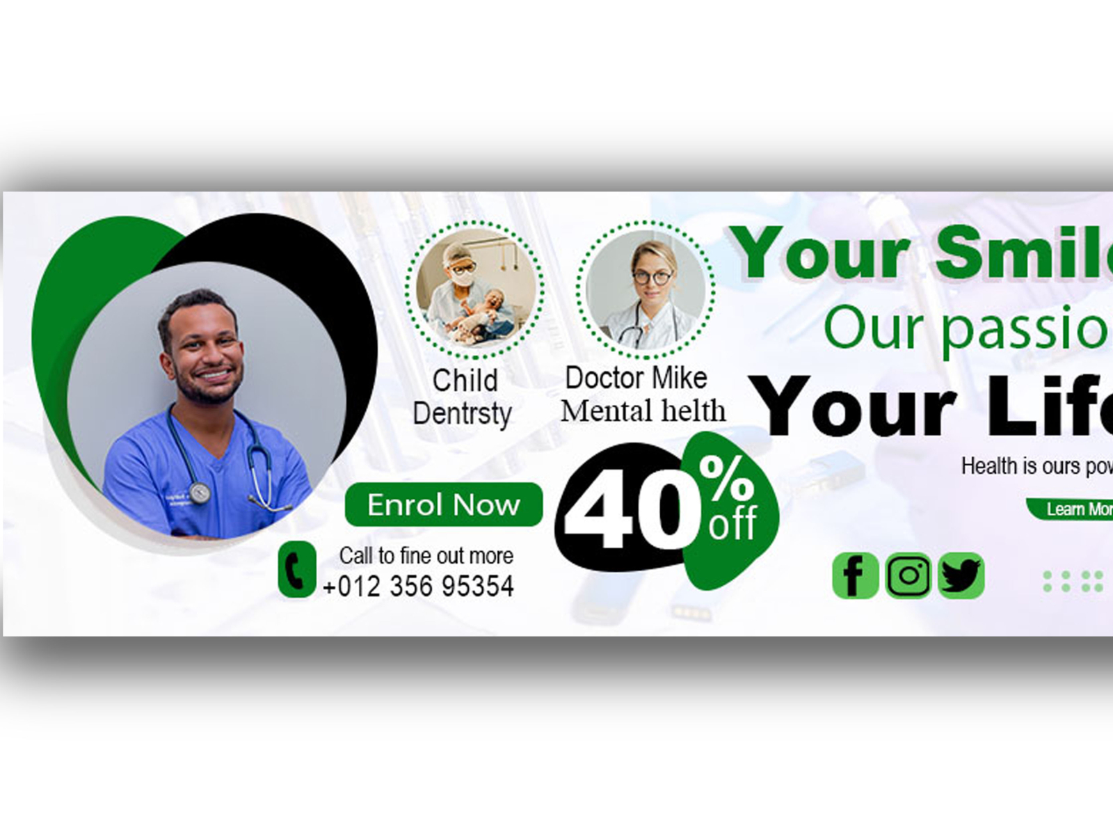 Dribbble Mockup Doctor Fb Banner Jpg By Sunjan   77ecb884f373c3e73a951d93b88e5d65 