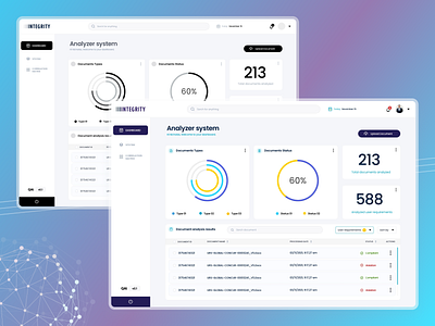 QA Integrity | Machine learning & UX/UI Design app design ui ux