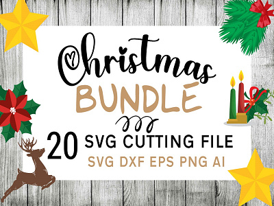 Christmas SVG Bundle christmas bundle christmas bundles christmas cut files christmas svg christmas svg bundle digital download funny christmas shirt holiday merry christmas santa svg winter svg