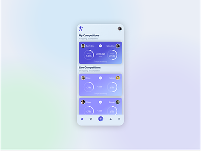 BitCommit Mobile App Interface Design